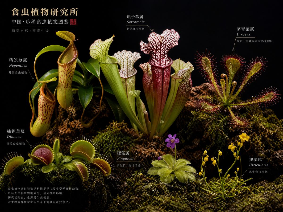 暗网【暗网植物视频】热带雨林珍稀食虫植物完整视频教程演示